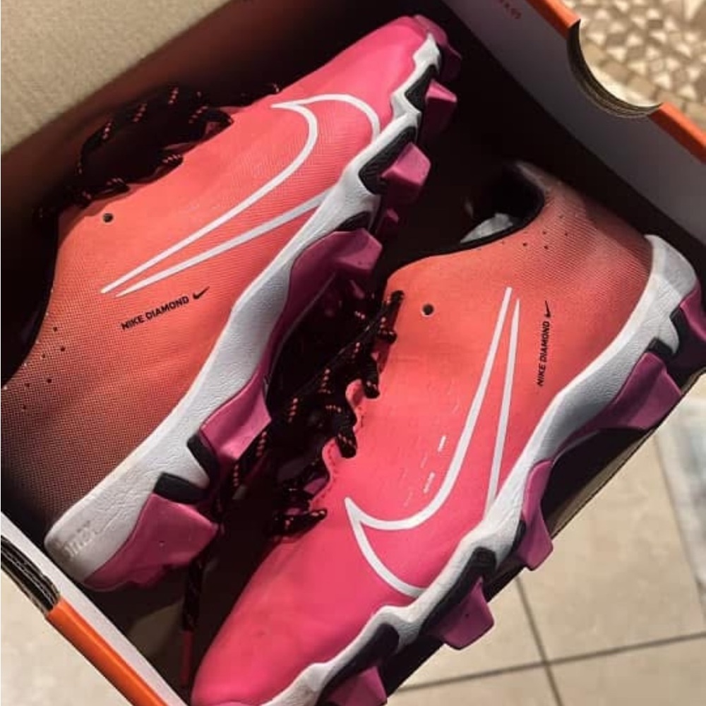 Nike Pink cleats
